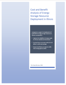 Cost and Benefit Analysis of Energy Storage Resource Deployment in Illinois